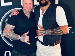 Supporting image for story: 'I made cocktails with Jason Momua at Harvey Nichols in Birmingham and couldn't believe the Hollywood star's favourite tipple'