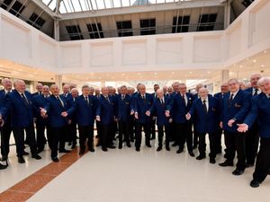 Supporting image for story: Gentlemen songsters sing 'Black Country Anthem' ahead of Black Country Festival performance
