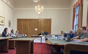 The Dudley Local Plan enquiry at Dudley Council House. Picture Martyn Smith/LDRS free for LDRS use