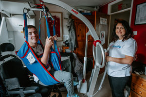 Children can be left waiting for years for vital equipment, such as hoists.