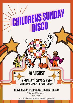 Supporting image for story: A Llandrindod Wells venue is holding a children’s disco on Sunday