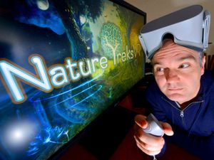 Supporting image for story: And relax . . . Shropshire game designer's virtual reality project is a number one hit - with video