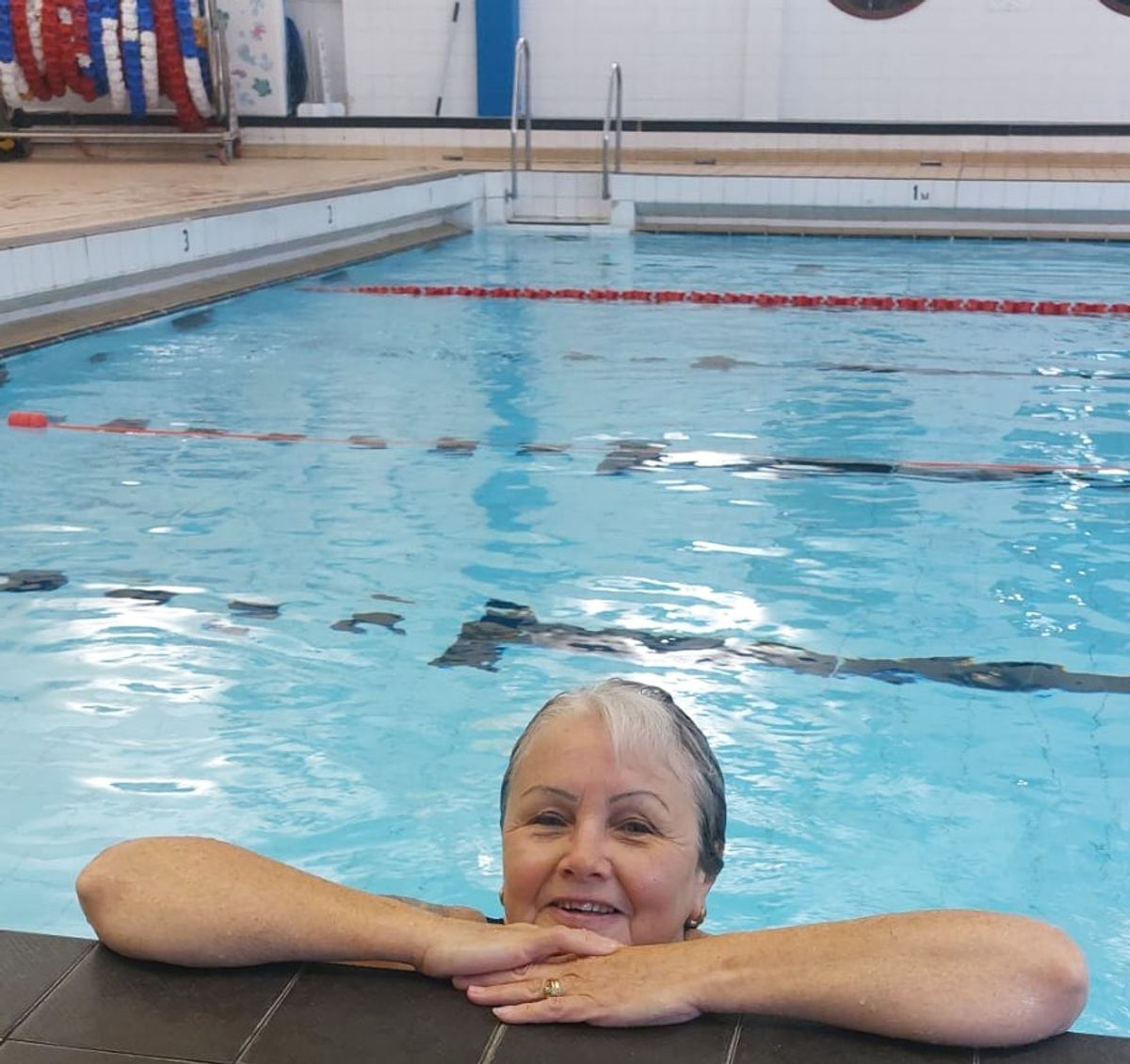 Meet the Staffordshire care home colleague who celebrated her 65th birthday with 40-length swim