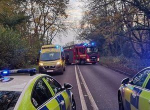 Police, firefighters and ambulance crews were sent to the scene. Credit: @SStaffsPolice