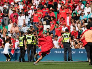 Supporting image for story: Argentina match against Morocco suspended for an hour due to disorder from crowd