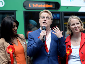 Supporting image for story: Eddie Izzard brings Wolverhampton to standstill on General Election campaign trail