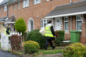 Home testing kits are being handed out to residents in the W2 postcode area