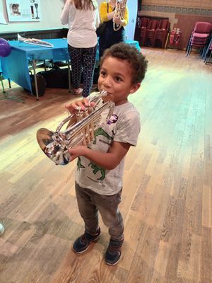 Boy playing at Learn to Play