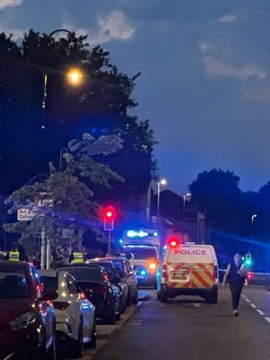 Police were called to Brierley Hill High Street on Saturday night