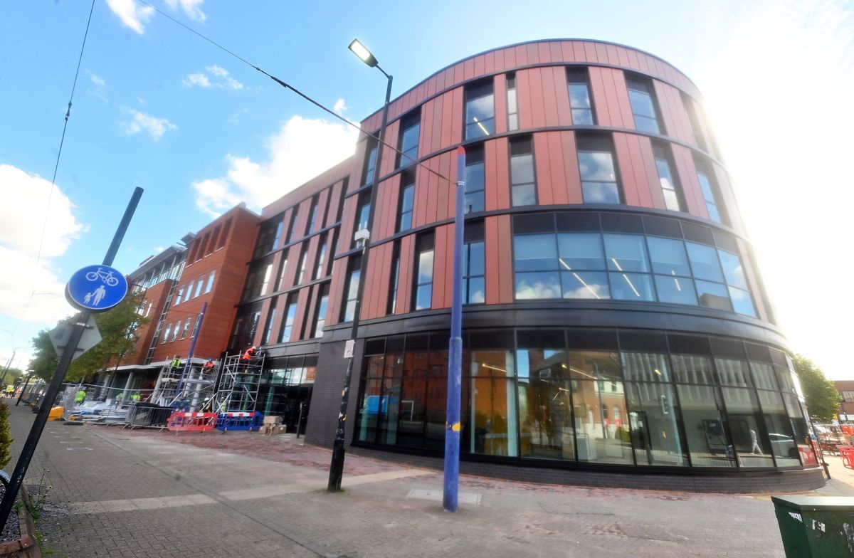 Big day approaches for Wolverhampton College as new multi-million-pound city centre campus ready to open to students
