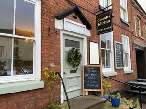 The entrance to Country Kitchen