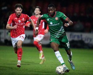 Swindon v Walsall match action