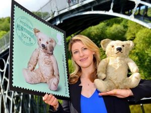 Supporting image for story: Shropshire Merrythought bear stars on new stamp