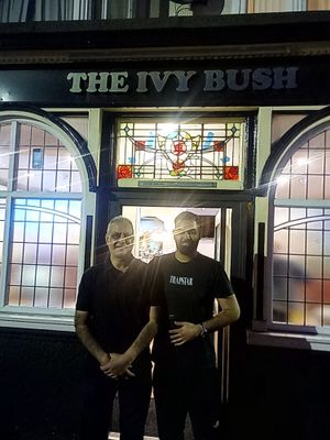 Luhkbir Gill and his son Gee