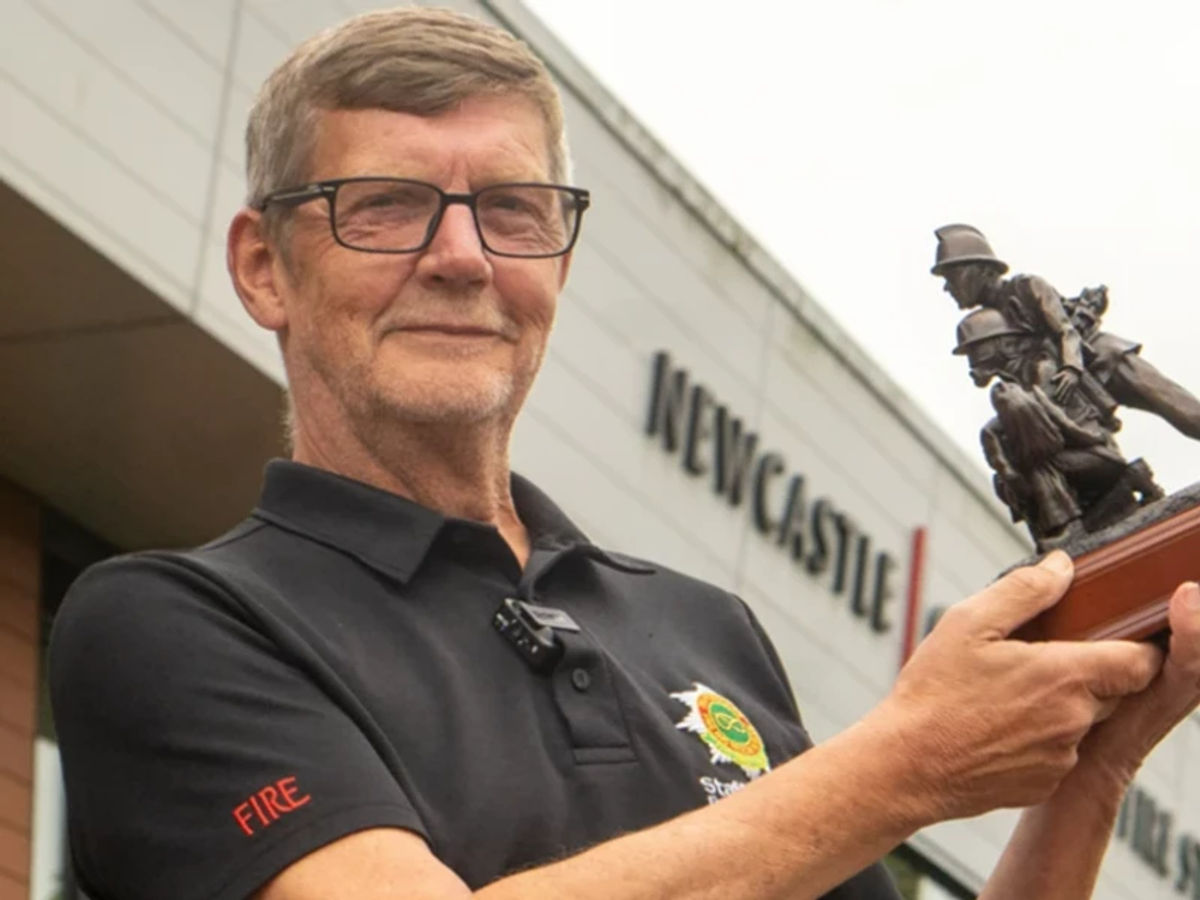 Long serving Staffordshire firefighter retires after five decades in the job