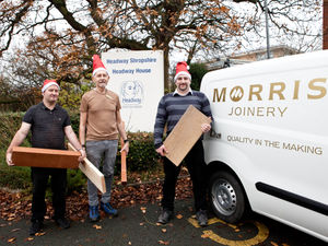 Supporting image for story: Shrewsbury business donates wood to local charity