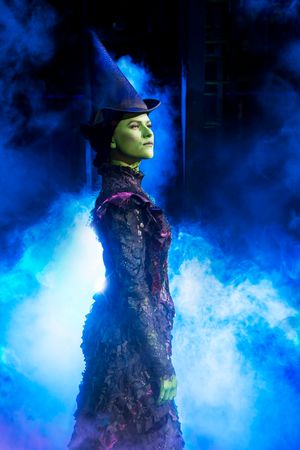 Amy Ross (Elphaba). Photo by Matt Crockett