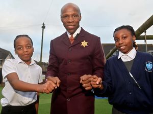 Supporting image for story: 'Let your light shine' - Former multi world champion Chris Eubank in inspiring visit to Smethwick pupils