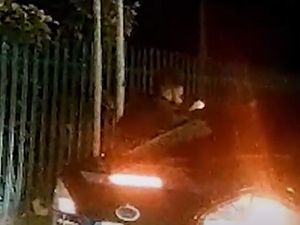 Supporting image for story: Watch terrifying moment woman is bundled into car in suspected kidnapping