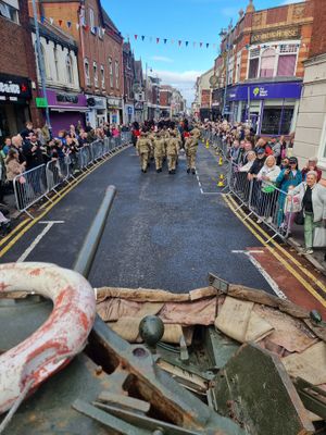 John Pearson's view from the tank