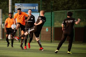 The football match between the Mander Centre and Telford Centre
