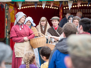 Waving off the Shroppies Blists Hill Victorian Town