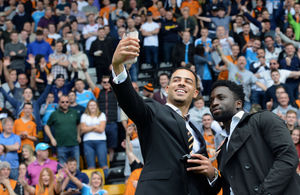 Enjoying the end-of-season vibes with Nouha Dicko.