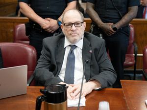 Harvey Weinstein appears in state court in Manhattan in New York