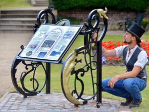 Supporting image for story: Sculptures steel the limelight in Stourbridge