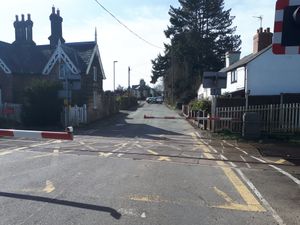 Supporting image for story: Delays as railway crossing jams in Weston Rhyn