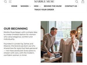 Supporting image for story: Ads for Marble Muse clothing firm banned over misleading British imagery