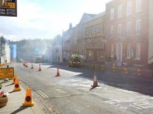 Supporting image for story: Diggers take over Ludlow's Broad Street