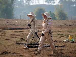 Supporting image for story: UK landmine charity wins global humanitarian prize