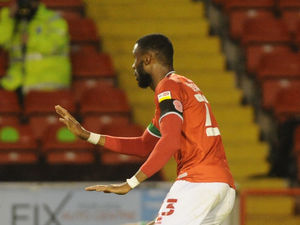 Supporting image for story: Walsall's Emmanuel Osadebe up for goal of the month award
