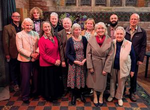 Back Row (from left to right): Patrick Bourdillon, Ioan Mabbutt, Gill Morris, Tony Egan, Enfys Davies, Sirwan Hariri, George Johnson
Front Row (from left to right): Penelope Bourdillon, Hilary Cox, Heather Davis, Muiread Mathews and Susan Price