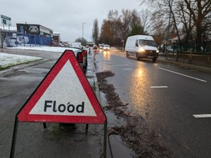 Supporting image for story: Pictured: Flood chaos in the Black Country as water disrupts travel in Walsall and Willenhall