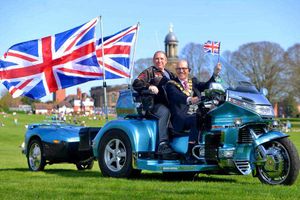 Supporting image for story: Pictures and video: Honda Goldwing display delights Shrewsbury