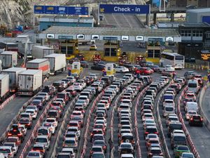 Supporting image for story: Long queues at Port of Dover amid IT issues as travellers seek Christmas getaway