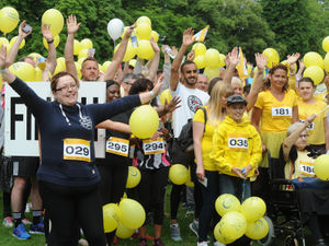 Supporting image for story: Hundreds gather to walk on for Compton Hospice - in photos