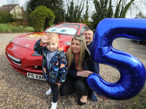 Supporting image for story: Brave Shropshire five-year-old celebrates birthday for the first time