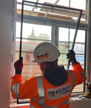 Reliant Windows is contributing to the creation of the hospital’s brand-new front entrance