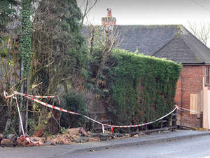 Supporting image for story: Two are injured as lorry topples over