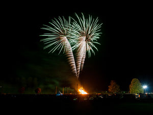 Supporting image for story: Music and fireworks combine for charity event at Shrewsbury's showground