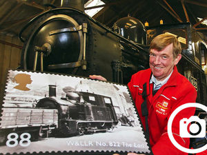 Supporting image for story: Stamps pay tribute to Mid Wales rail workhorse