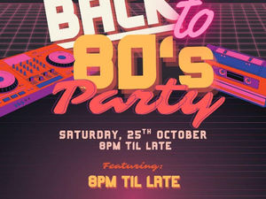 Supporting image for story: Step back in time to the 1980's at a Llandrindod Wells party