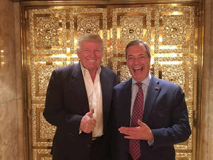 Supporting image for story: Should the PM use Nigel Farage as a go-between with Donald Trump?