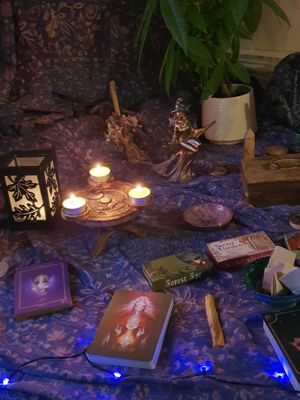 A recent event with Tarot Readings and Reiki 