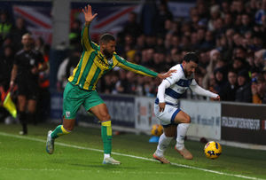 George Campbell endured a difficult afternoon at Loftus Road. (Photo by Andrew Redington/Getty Images)