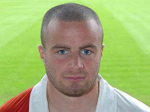 Supporting image for story: Baker the unlikely hero for Harriers