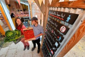 Siblings Charlotte and Ben Hollins